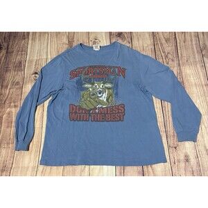 Ultimate Sportsman Deer Buck Hunting Mens Size XL Long Sleeve Shirt Tee Funny